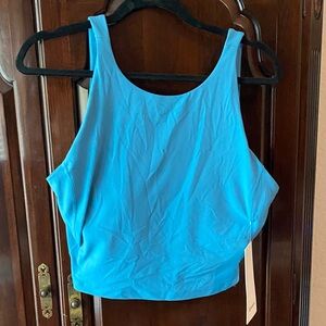 Lululemon Athletica Cerulean Blue Tank Top